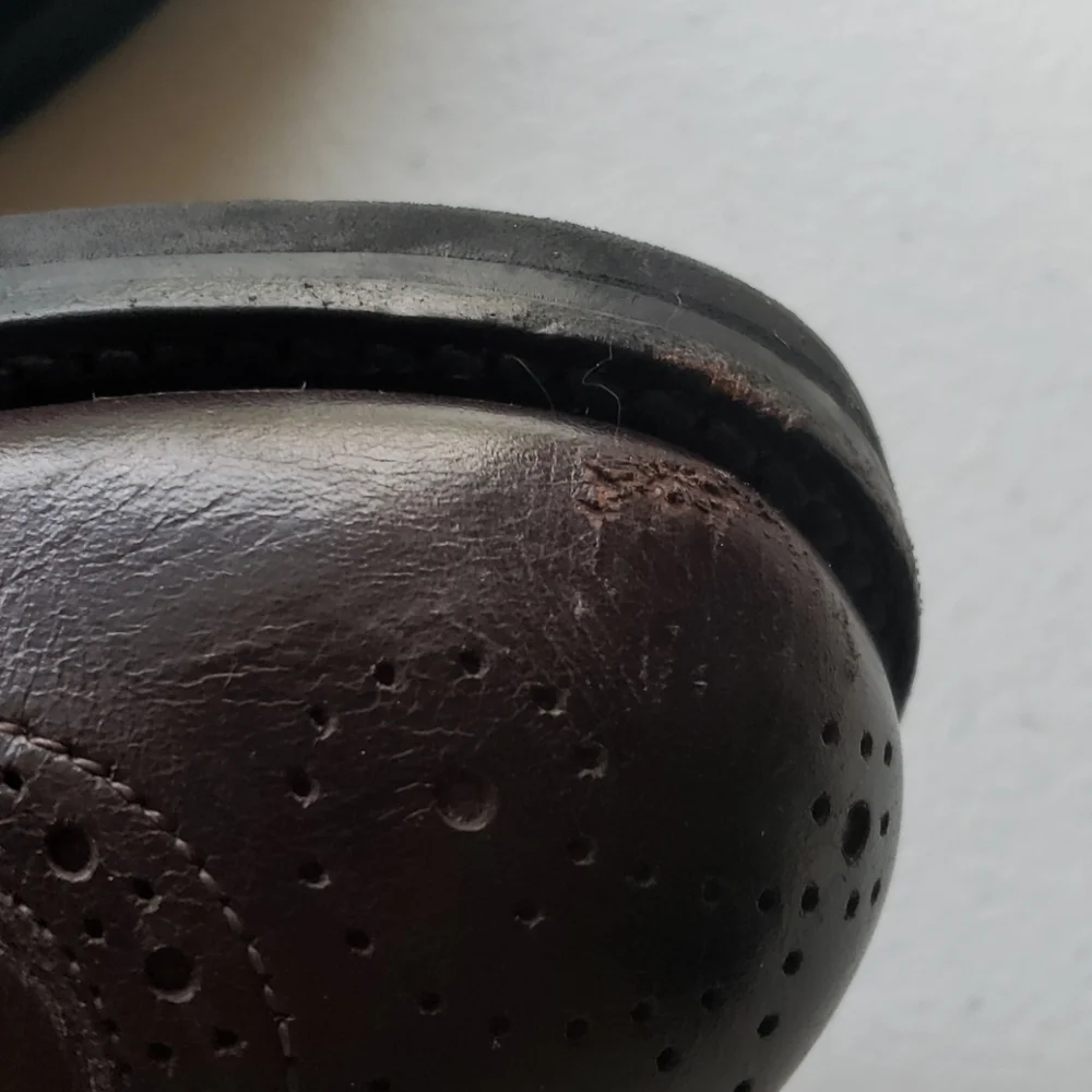 Allen edmonds dark chocolate brown road warriors